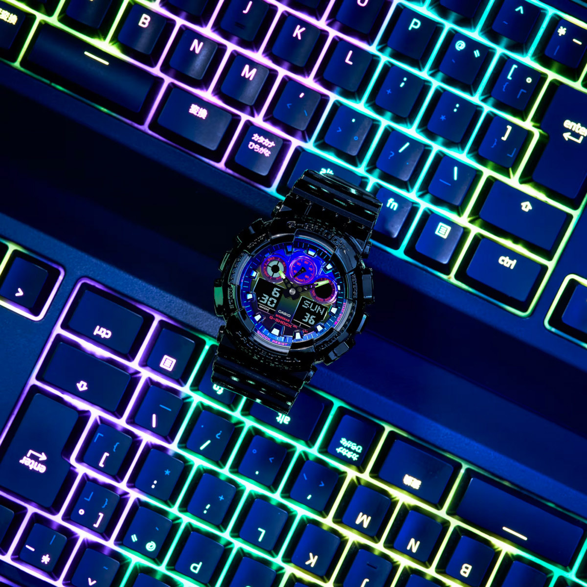Casio GA-100RGB-1A