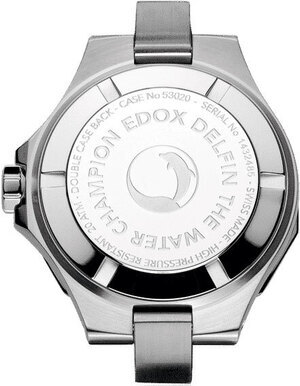 Edox Delfin The Original Diver Date Lady 53020 3M BUN
