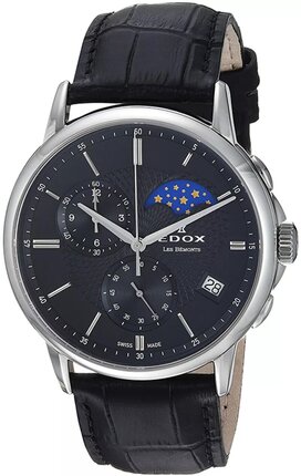Edox Les Bemonts Chronograph Moon Phase 01651 3 NIN