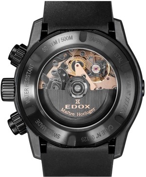 Edox CO-1 Carbon Chronograph Automatic 01125 CLNGN BUNN