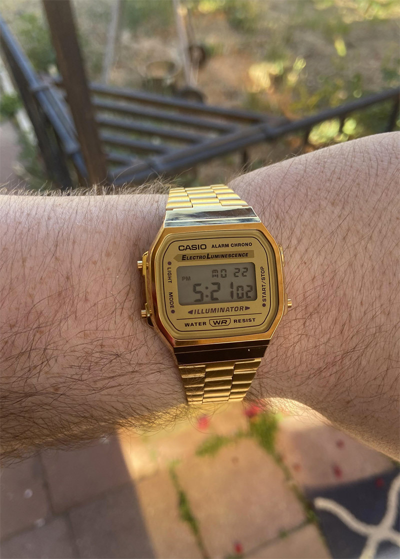 Casio A168WG-9E